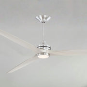 Spitfire DC Brushed Nickel 84" Ceiling Fan Motor, Blades Sold Separately