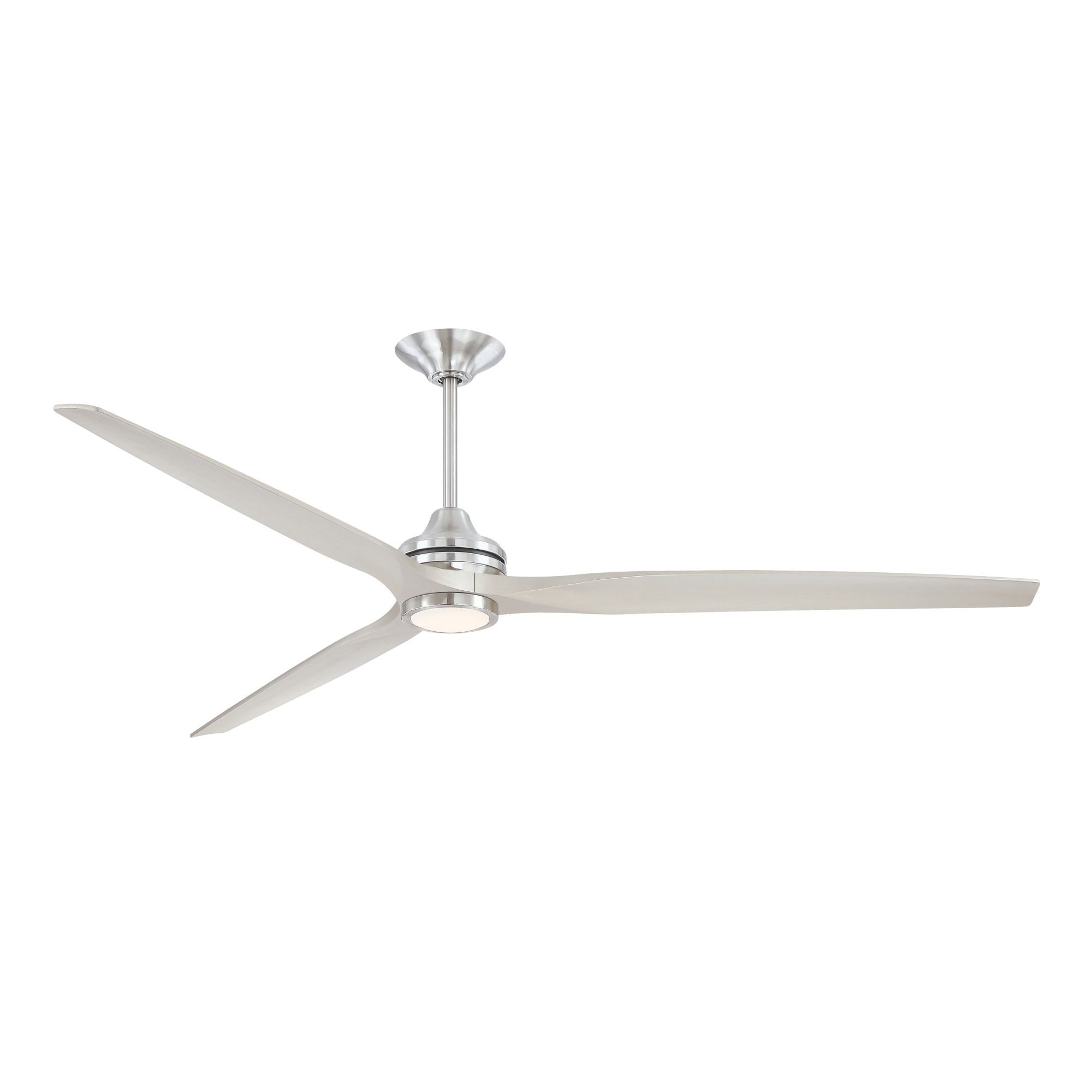 Spitfire DC Brushed Nickel 84" Ceiling Fan Motor, Blades Sold Separately