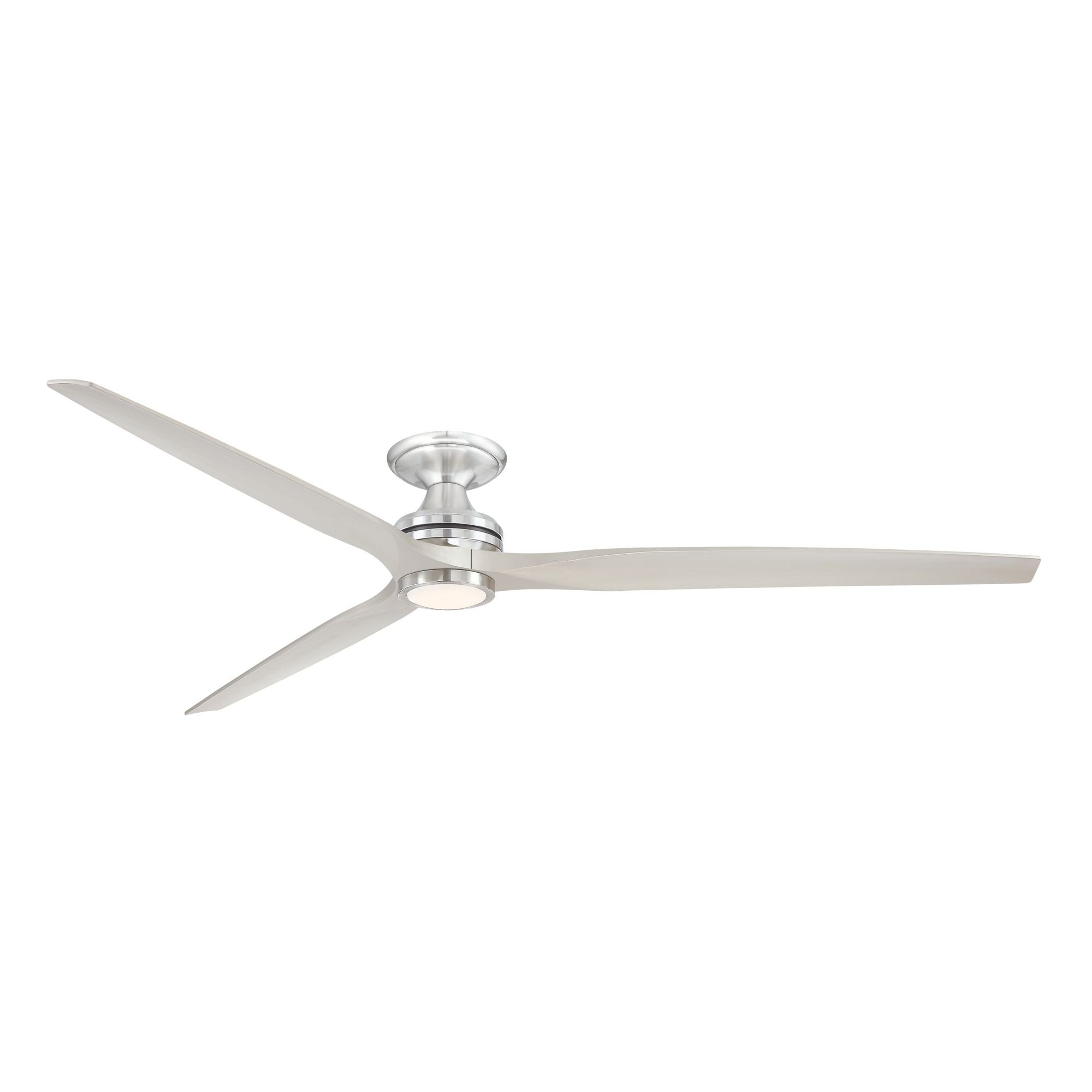 Spitfire DC Brushed Nickel 84" Ceiling Fan Motor, Blades Sold Separately
