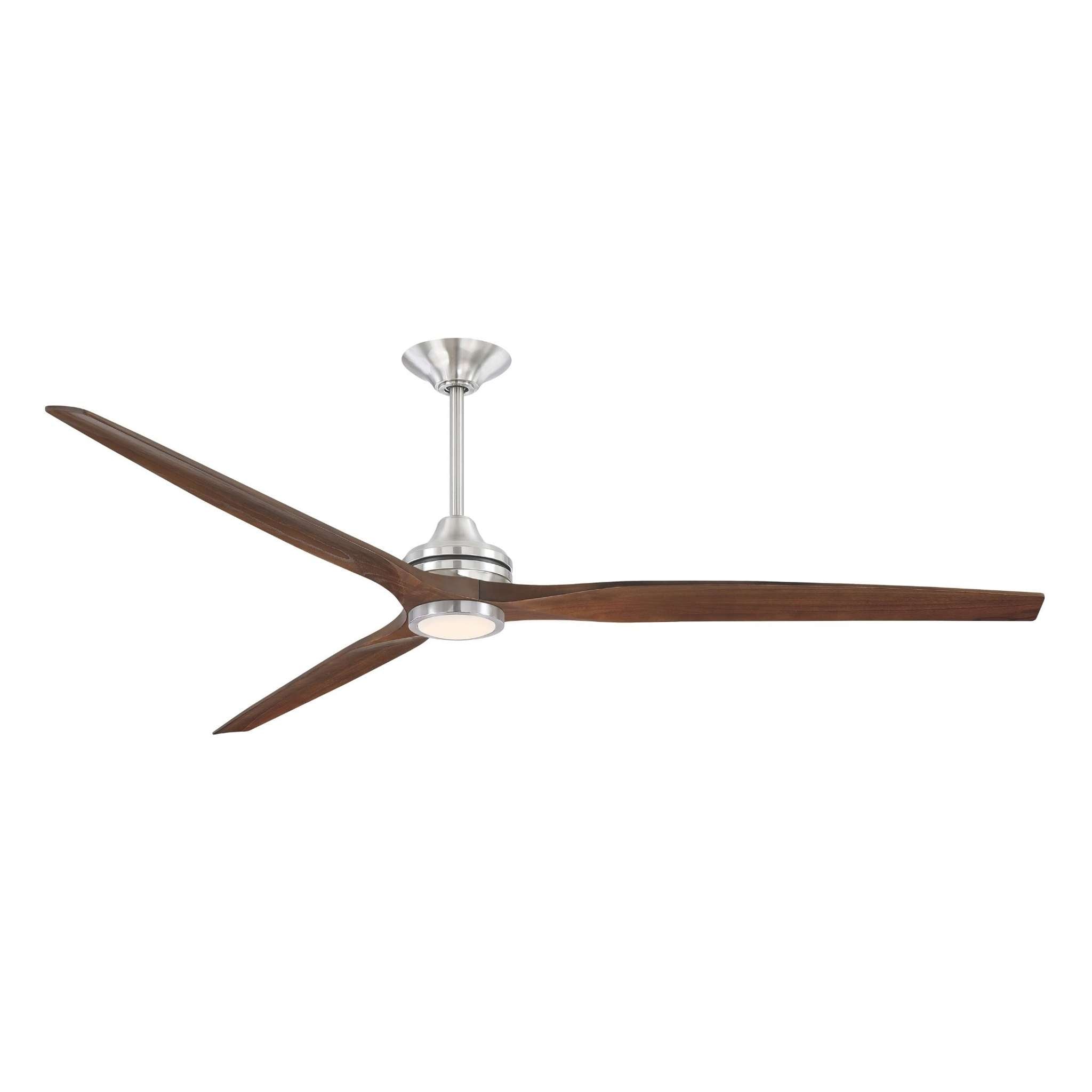 Fanimation Spitfire 84 in DC Ceiling Fan Motor Brushed Nickel - Blades Sold Separately