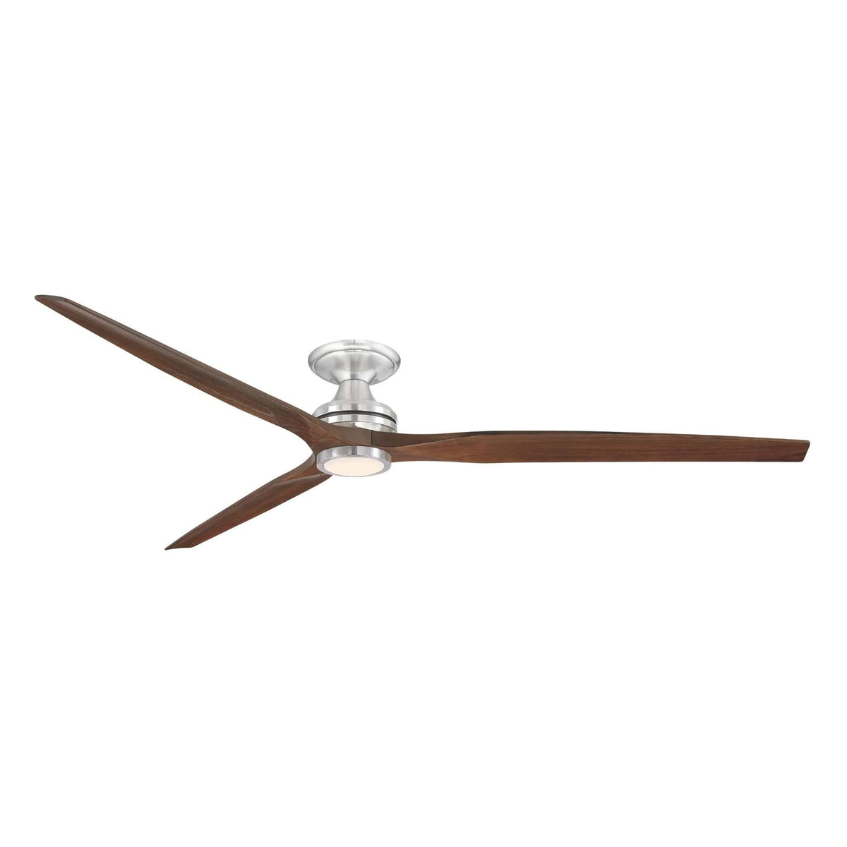 Fanimation Spitfire 84 in DC Ceiling Fan Motor Brushed Nickel - Blades Sold Separately