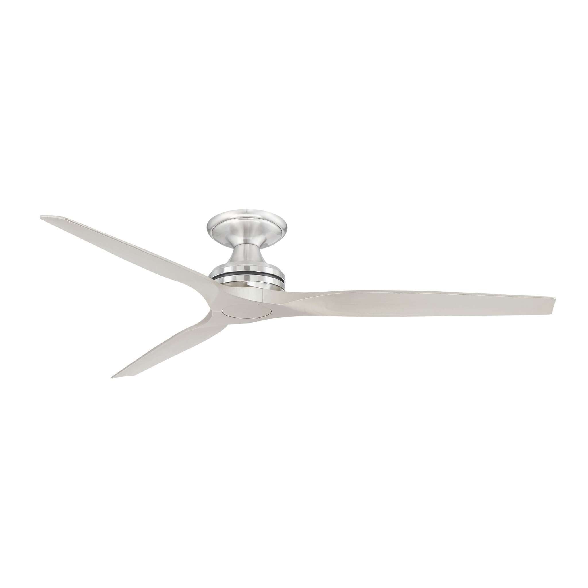 Fanimation Spitfire 64 in DC Ceiling Fan Motor Brushed Nickel - Blades Sold Separately