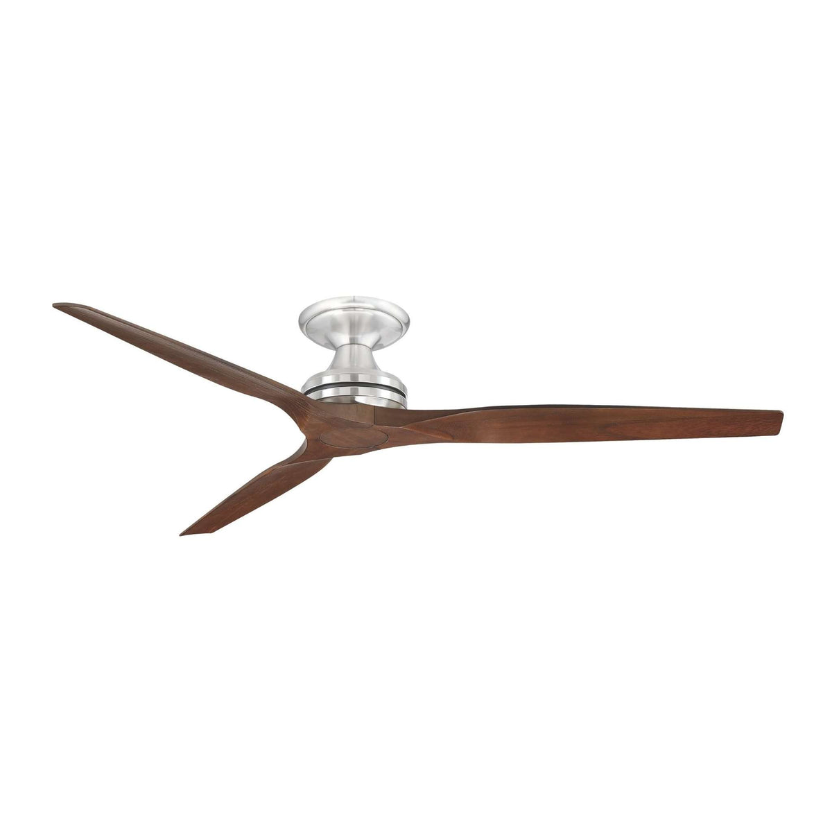 Fanimation Spitfire 64 in DC Ceiling Fan Motor Brushed Nickel - Blades Sold Separately