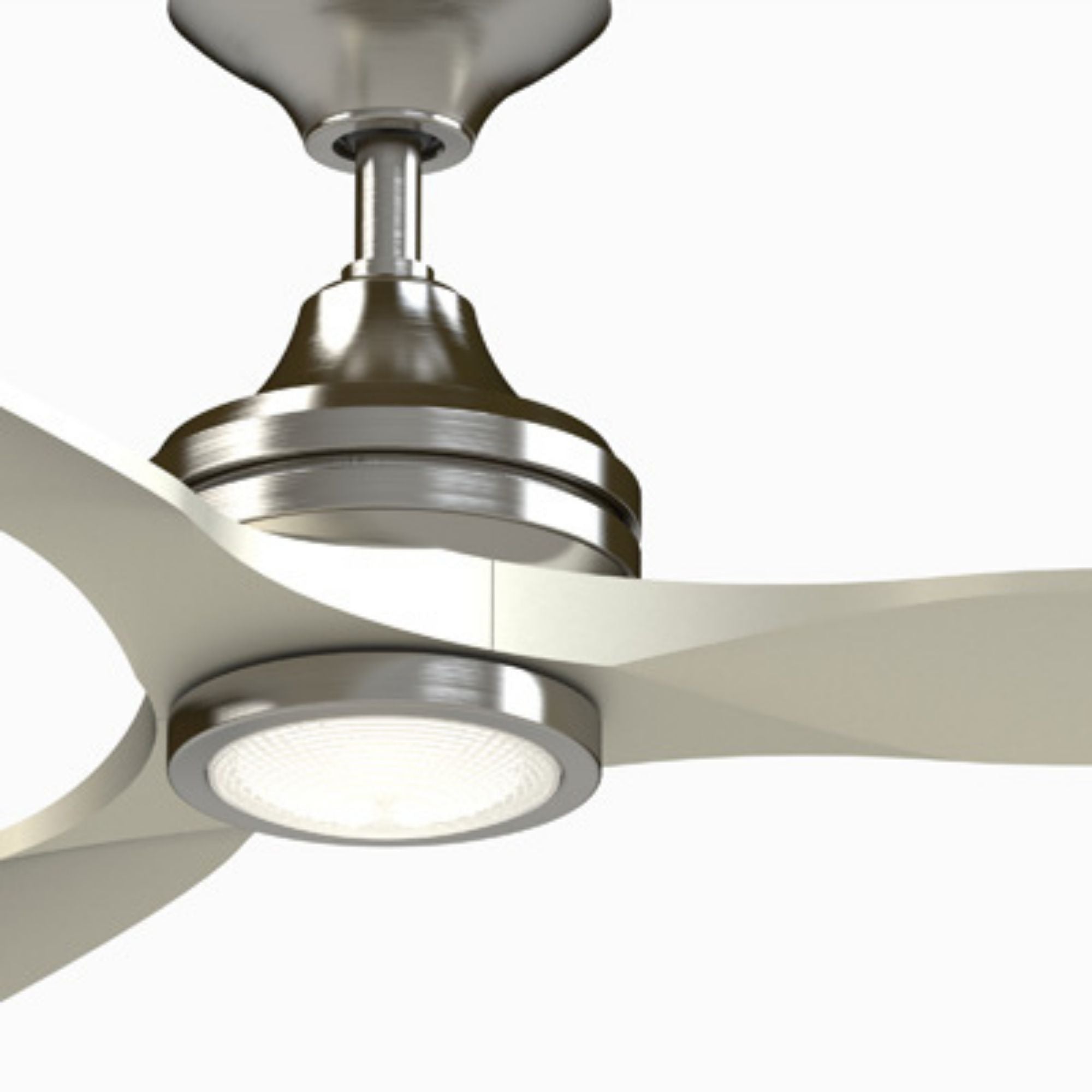 Spitfire DC Brushed Nickel 64" Ceiling Fan Motor, Blades Sold Separately