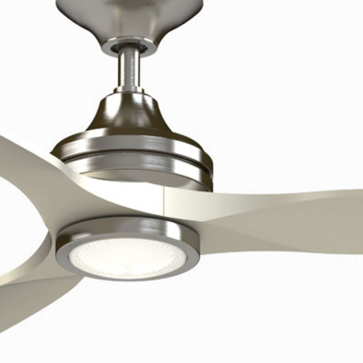 Fanimation Spitfire 64 in DC Ceiling Fan Motor Brushed Nickel - Blades Sold Separately