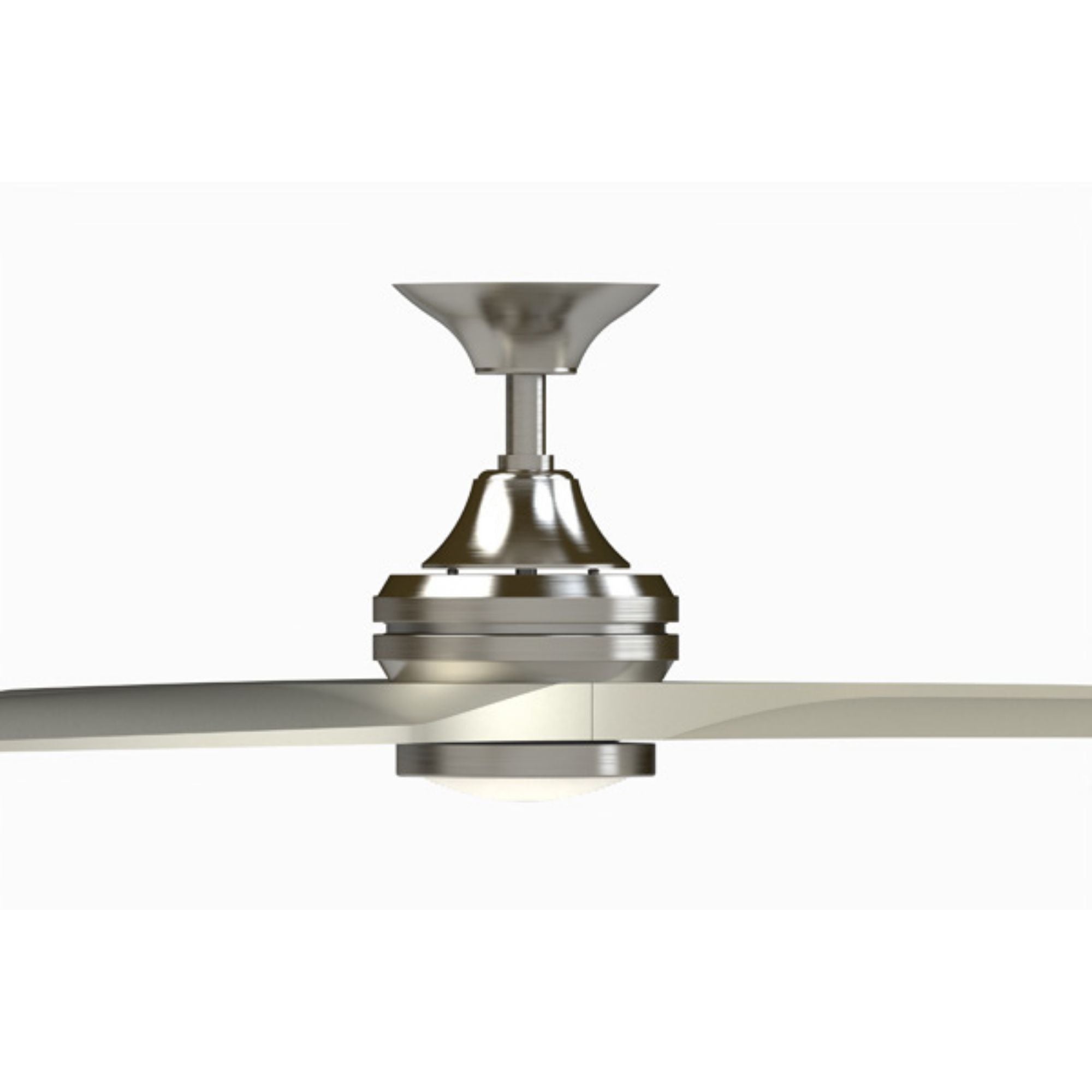 Spitfire DC Brushed Nickel 64" Ceiling Fan Motor, Blades Sold Separately