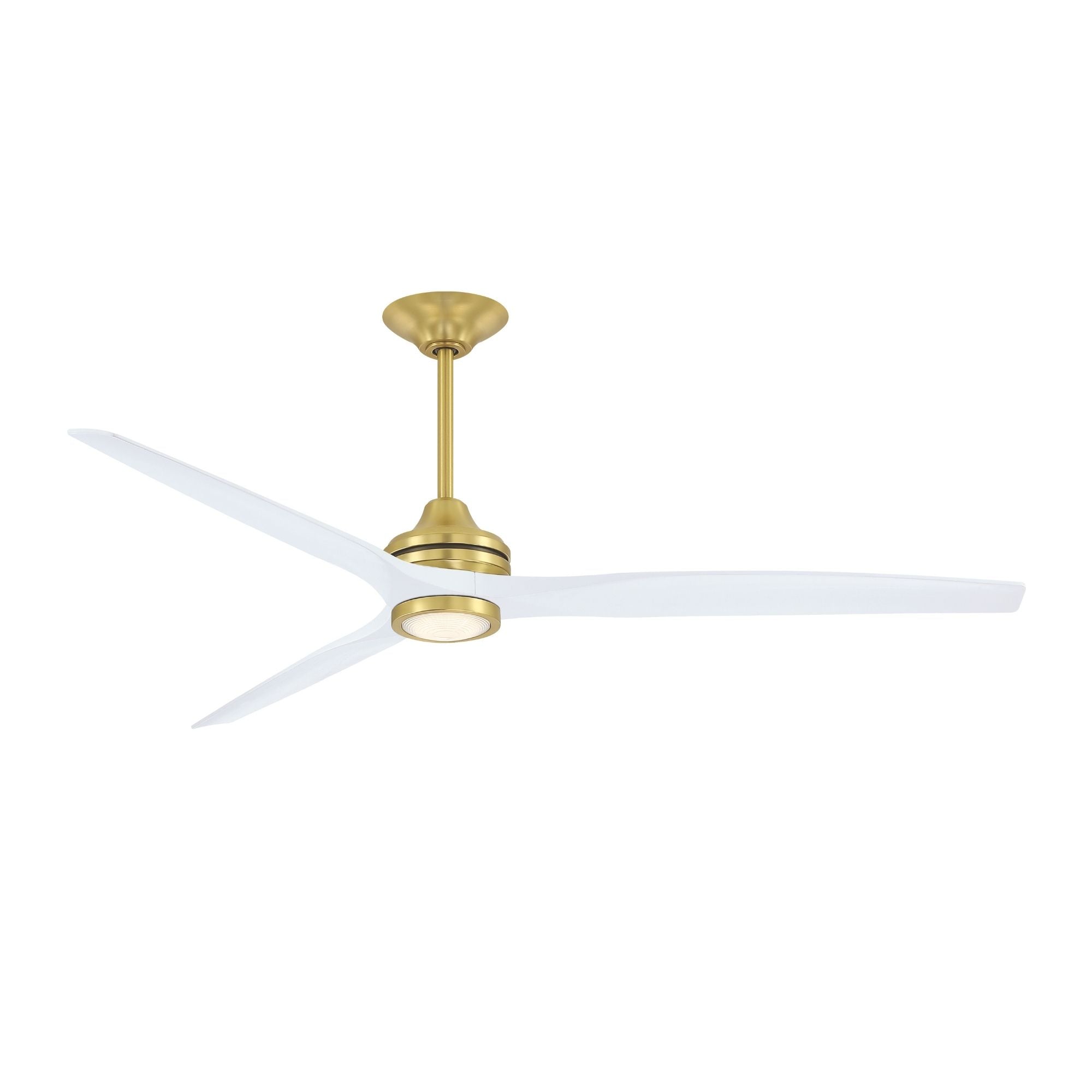 Spitfire DC Brushed Brass 72" Ceiling Fan Motor, Blades Sold Separately