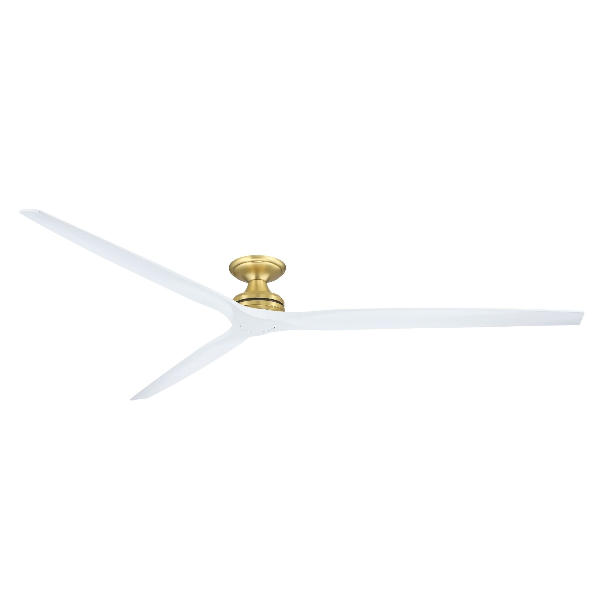 Spitfire DC Brushed Brass 96" Ceiling Fan Motor, Blades Sold Separately