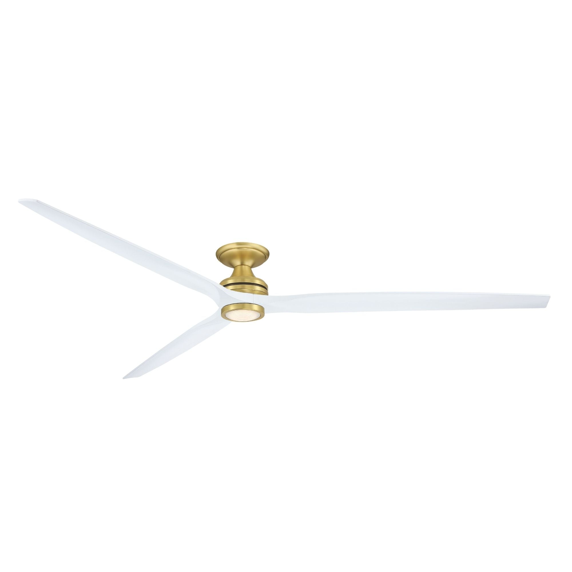 Spitfire DC Brushed Brass 96" Ceiling Fan Motor, Blades Sold Separately