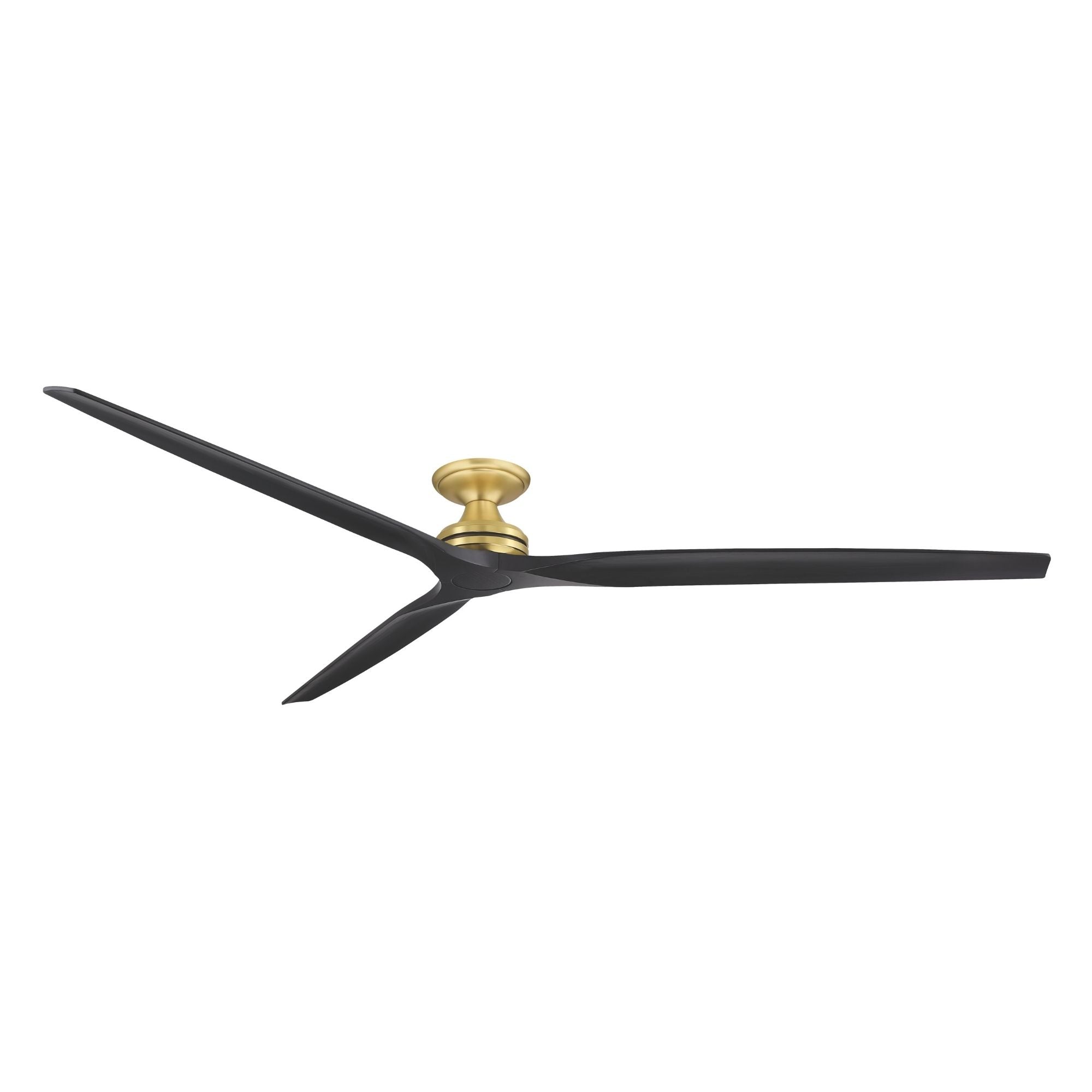 Spitfire DC Brushed Brass 96" Ceiling Fan Motor, Blades Sold Separately