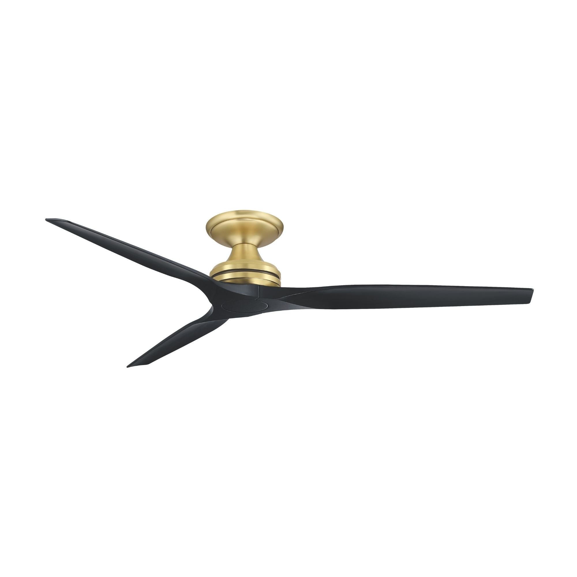 Spitfire DC Brushed Brass 64" Ceiling Fan Motor, Blades Sold Separately