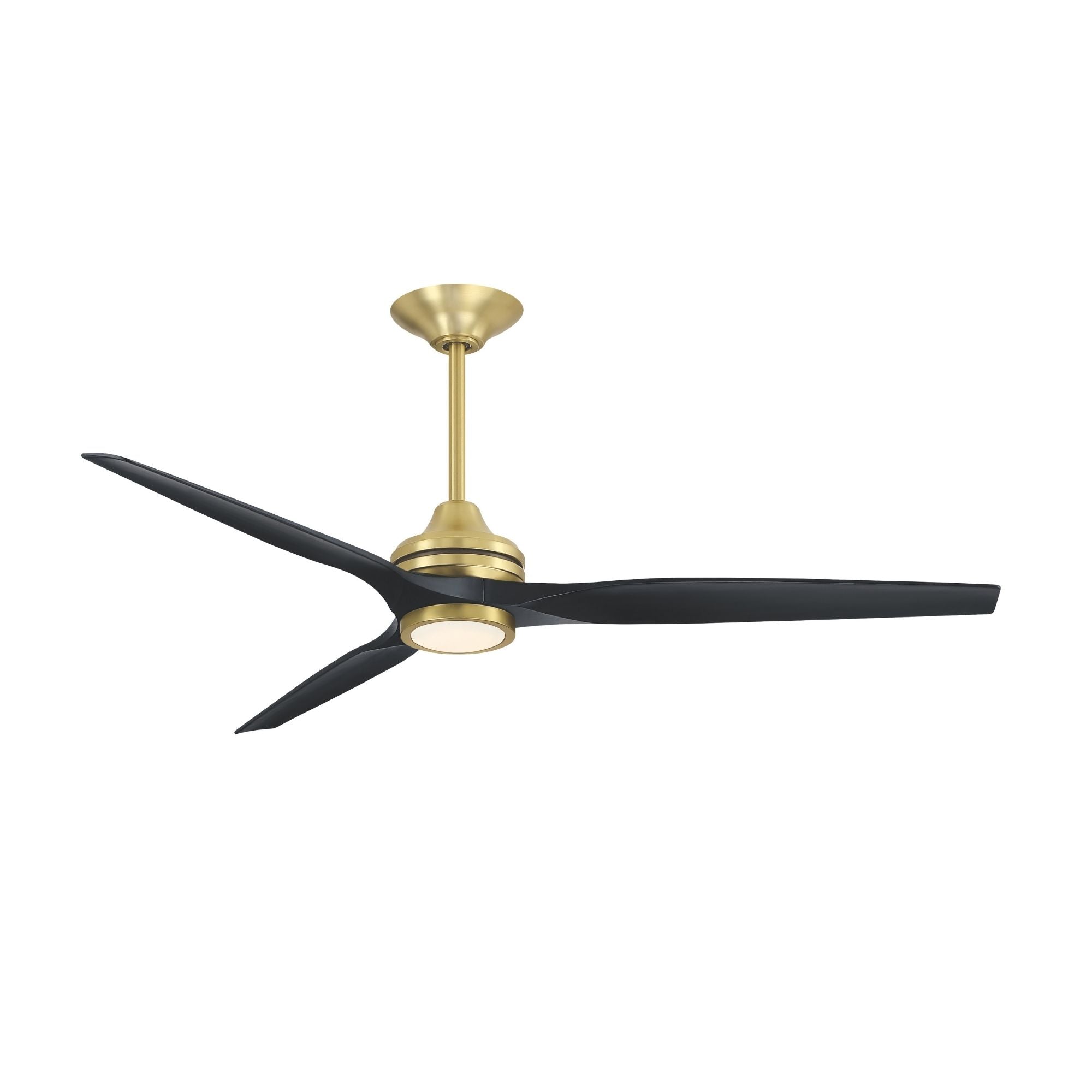 Spitfire DC Brushed Brass 64" Ceiling Fan Motor, Blades Sold Separately