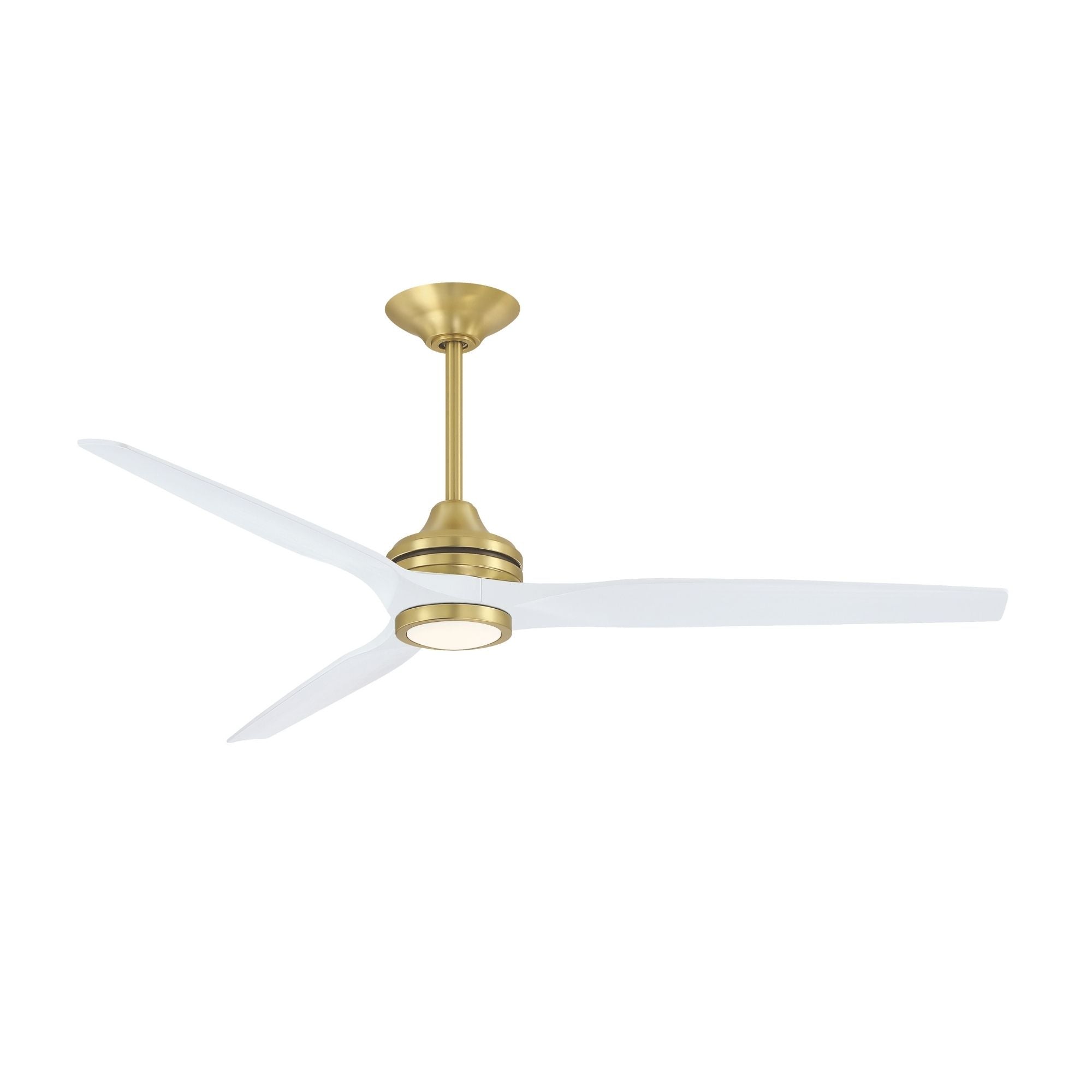 Spitfire DC Brushed Brass 64" Ceiling Fan Motor, Blades Sold Separately