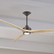 Spitfire DC Dark Bronze 72" Ceiling Fan Motor, Blades Sold Separately