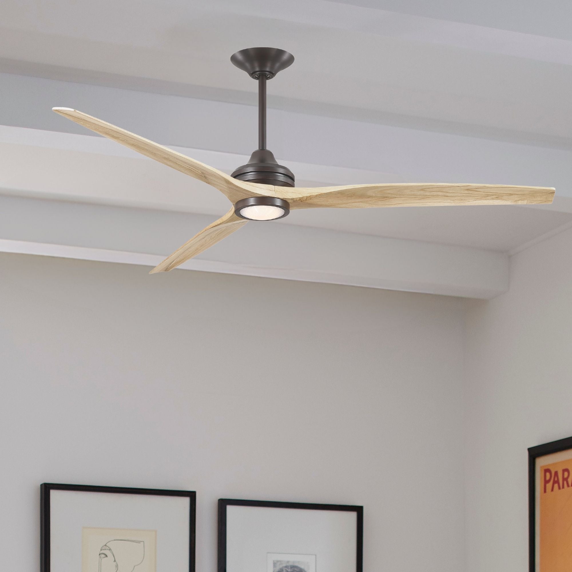 Spitfire DC Dark Bronze 72" Ceiling Fan Motor, Blades Sold Separately