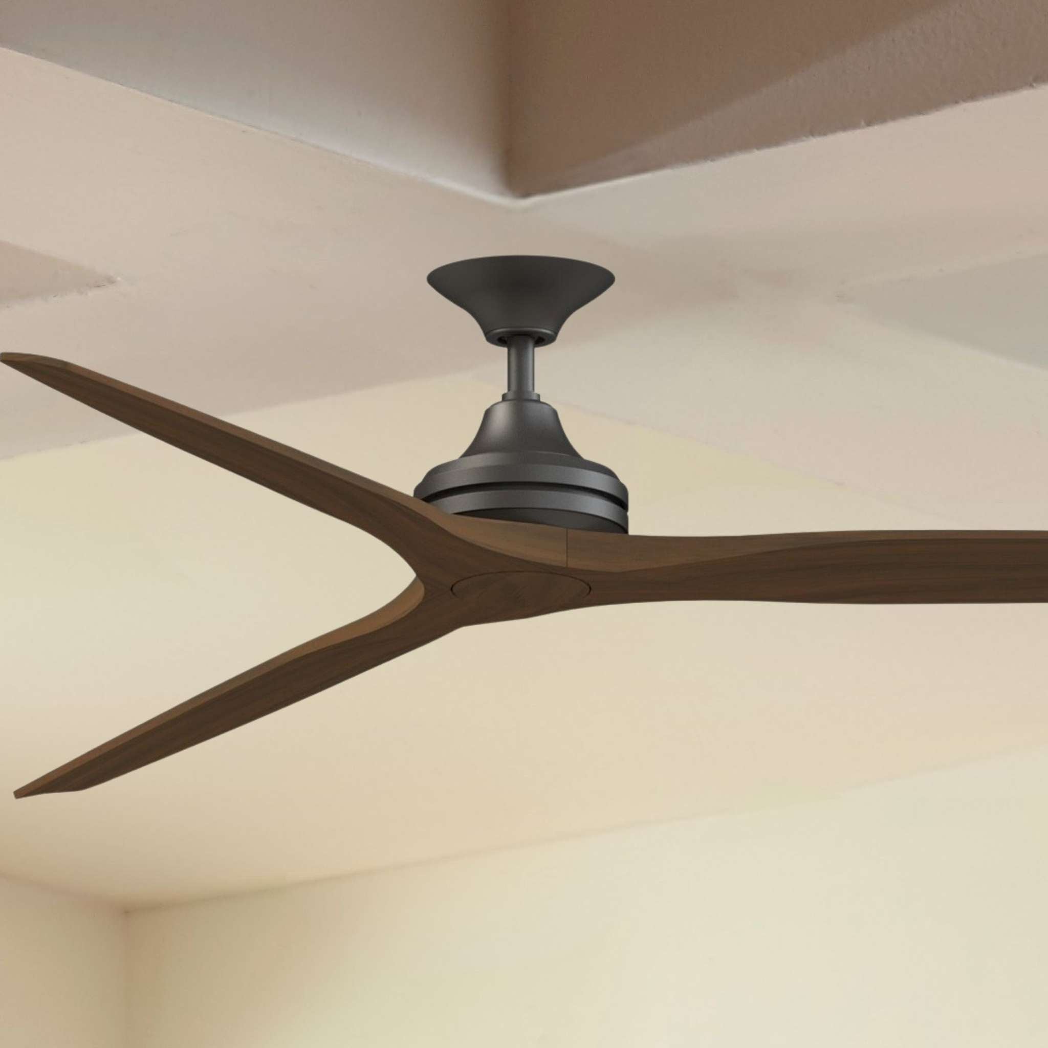 Fanimation Spitfire 72 in DC Ceiling Fan Motor Matte Greige - Blades Sold Separately