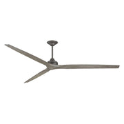 Spitfire DC Matte Greige 96" Ceiling Fan Motor, Blades Sold Separately