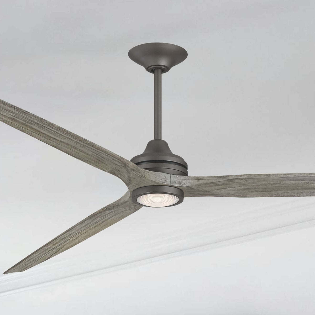 Fanimation Spitfire 96 in DC Ceiling Fan Motor Matte Greige - Blades Sold Separately