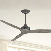 Spitfire DC Matte Greige 64" Ceiling Fan Motor, Blades Sold Separately