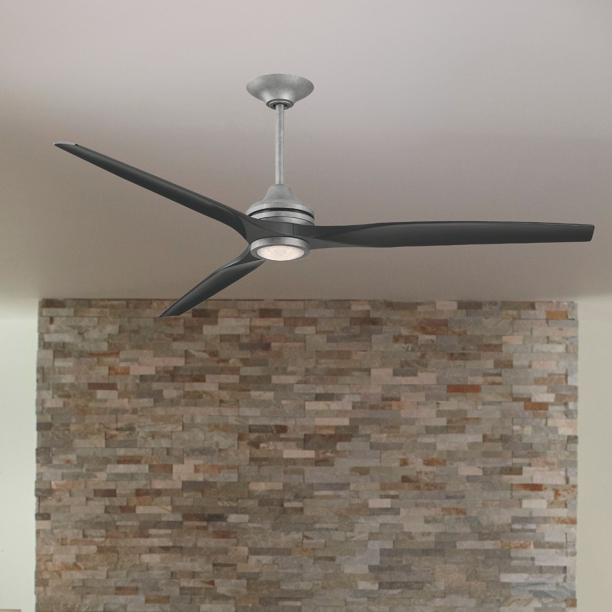 Spitfire DC Galvanized 72" Ceiling Fan Motor, Blades Sold Separately