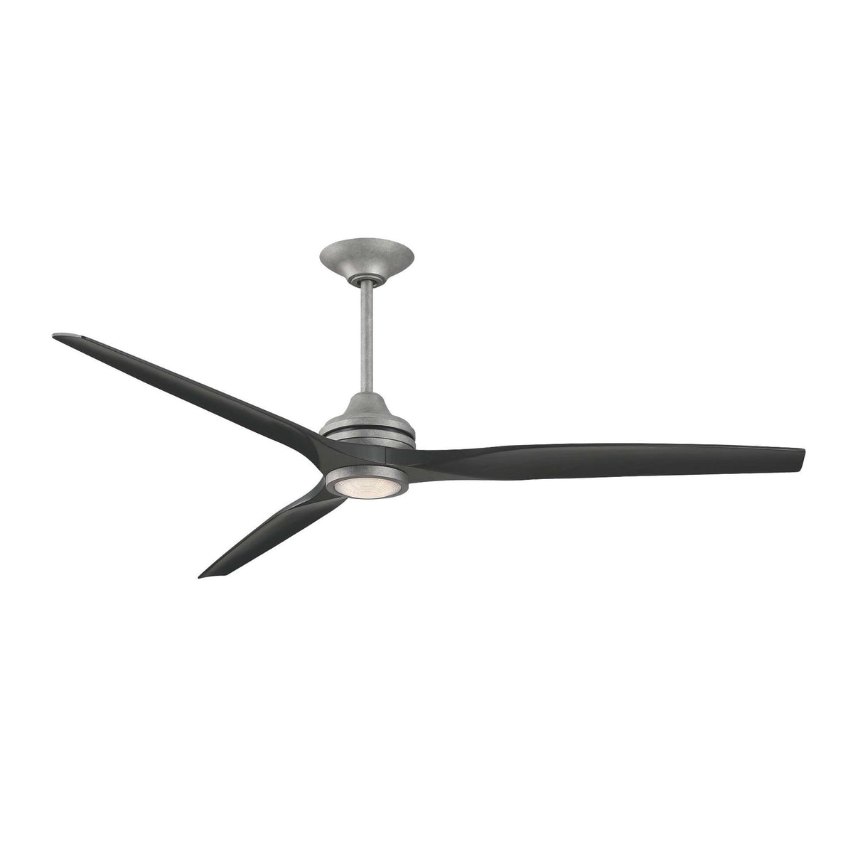 Fanimation Spitfire 72 in DC Ceiling Fan Motor Galvanized - Blades Sold Separately