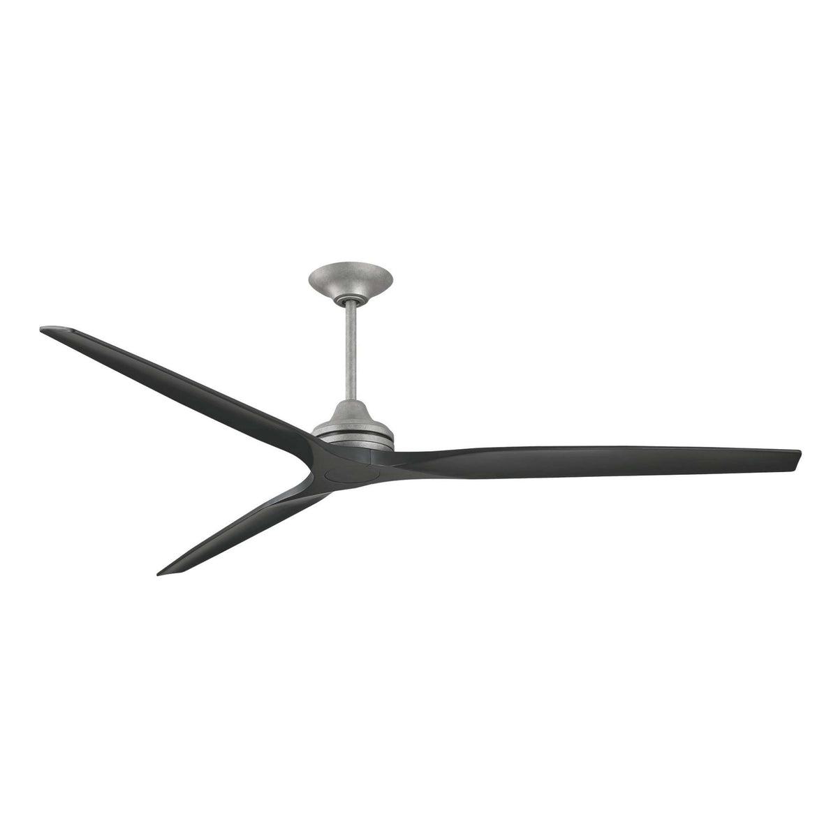 Fanimation Spitfire 84 in DC Ceiling Fan Motor Galvanized - Blades Sold Separately