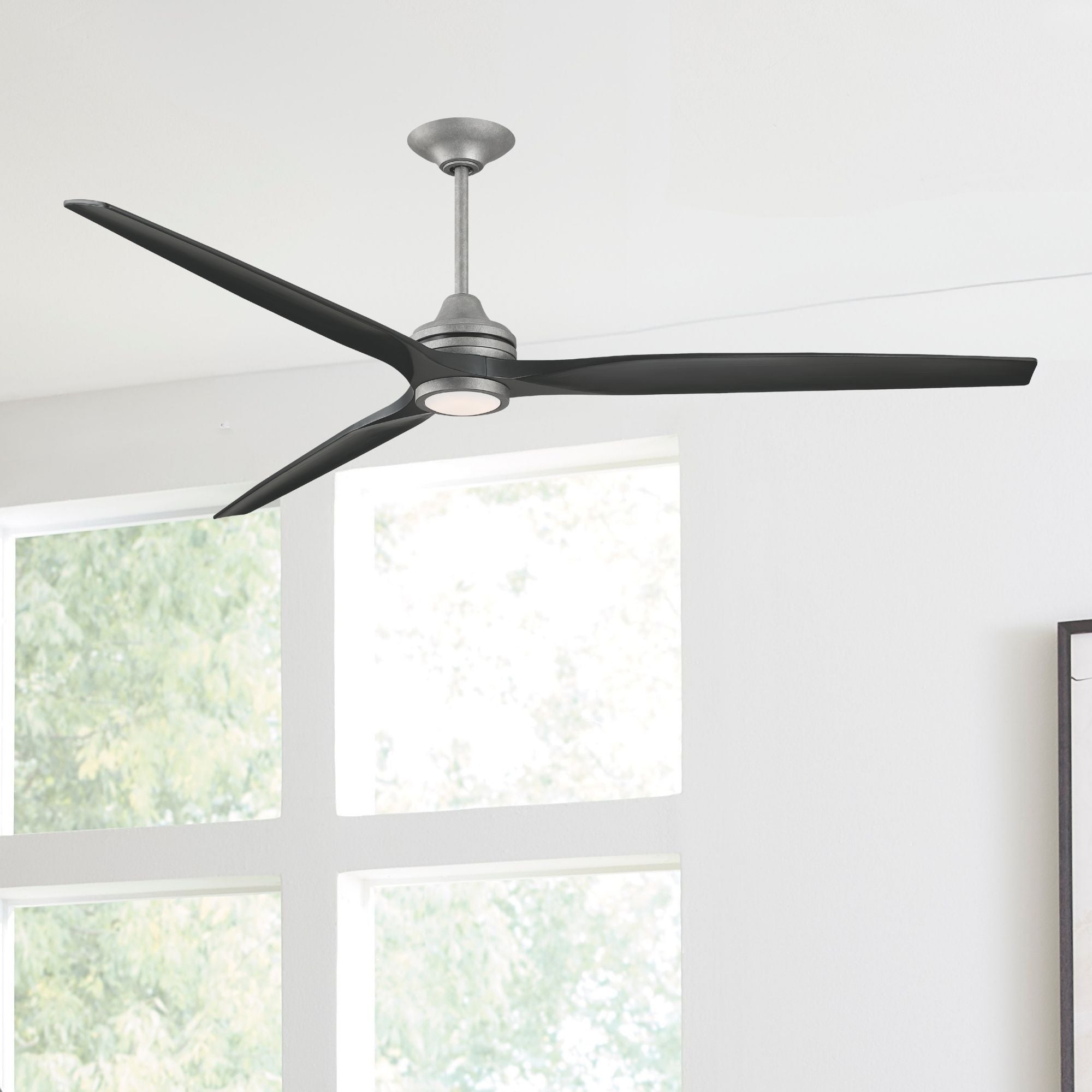Spitfire DC Galvanized 84" Ceiling Fan Motor, Blades Sold Separately