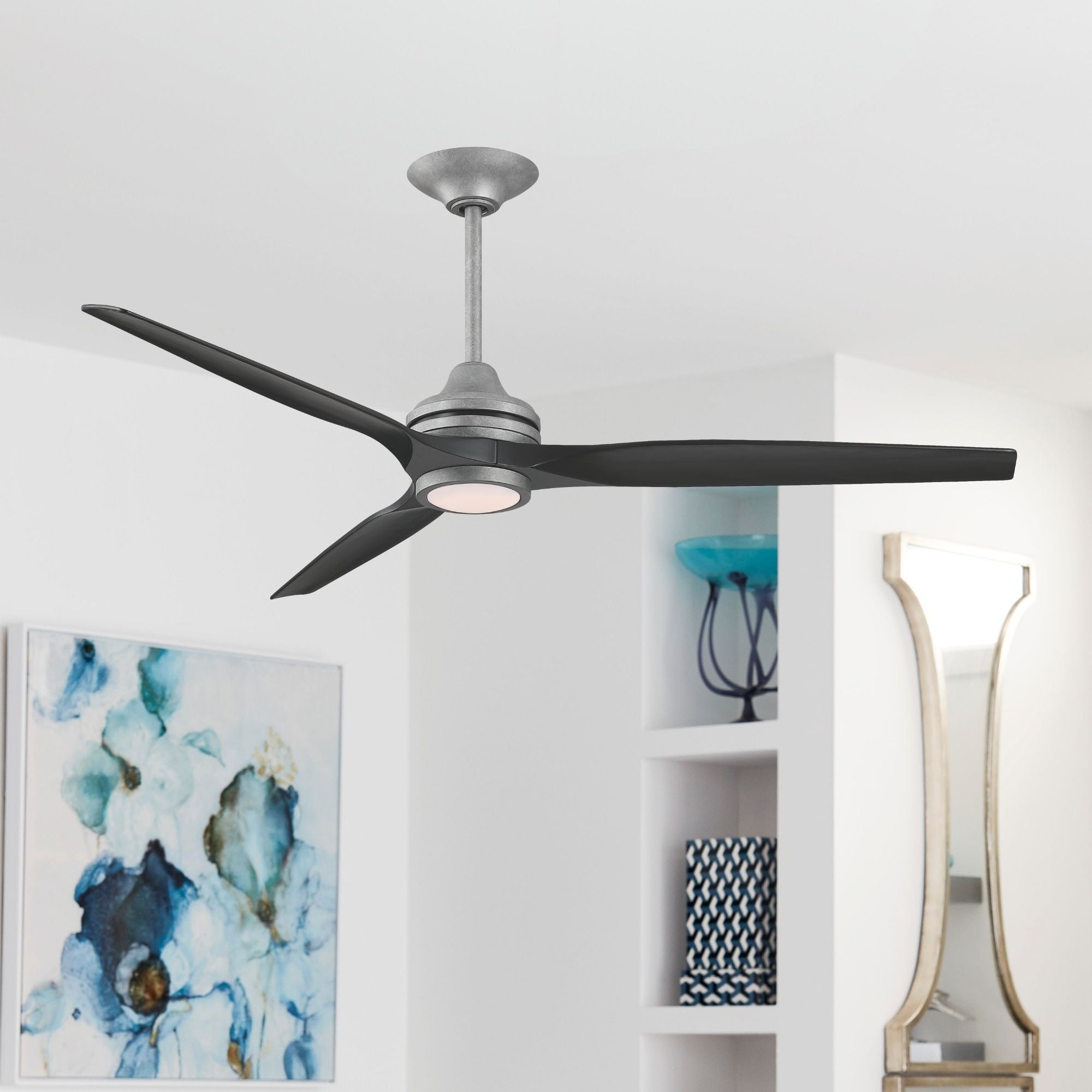 Spitfire DC Galvanized 64" Ceiling Fan Motor, Blades Sold Separately