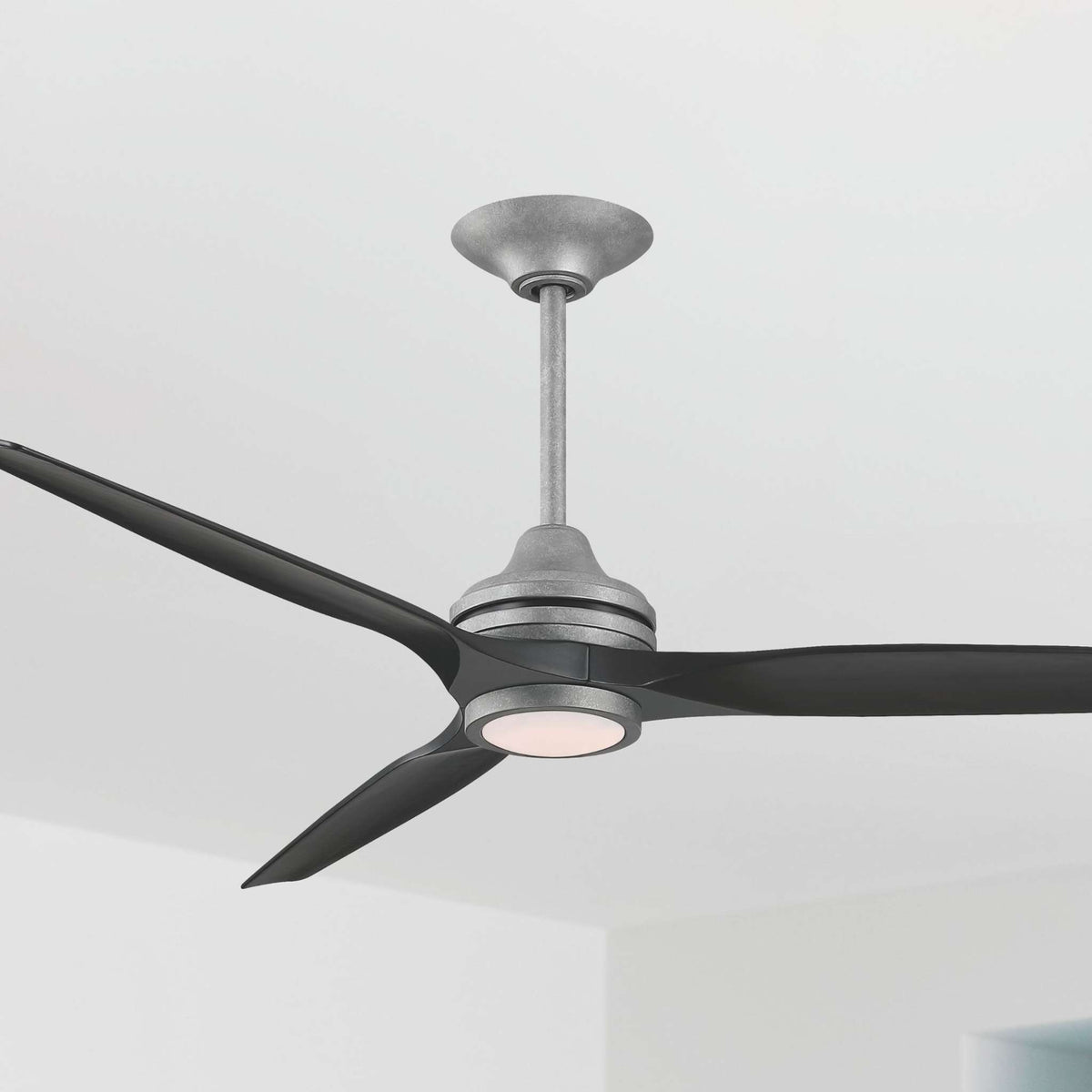 Fanimation Spitfire 64 in DC Ceiling Fan Motor Galvanized - Blades Sold Separately
