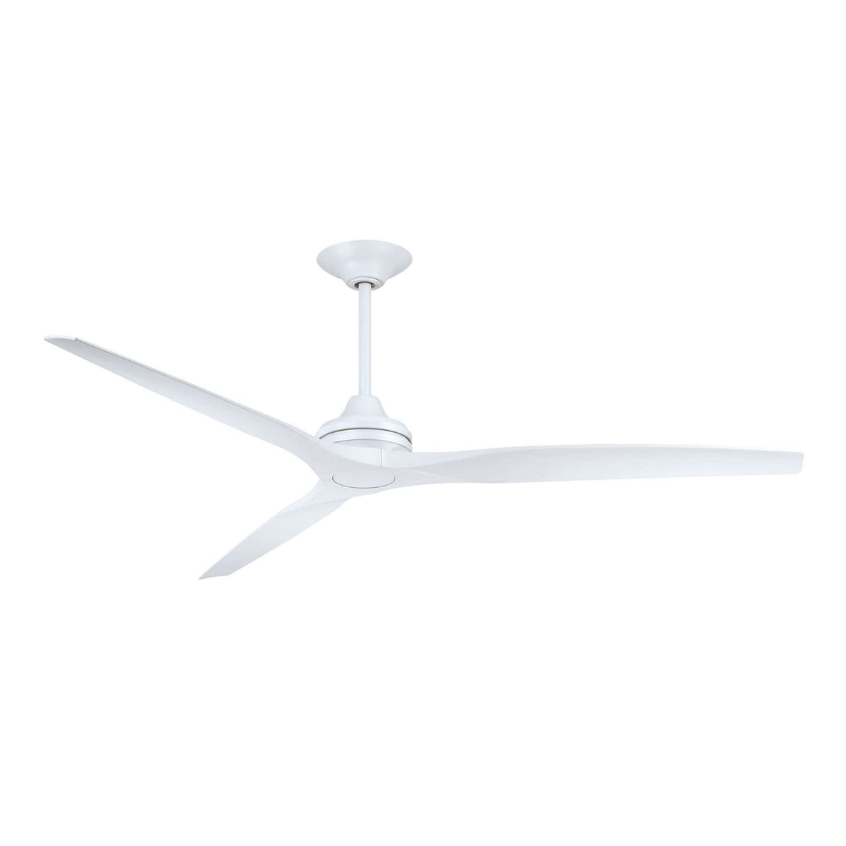 Fanimation Spitfire 72 in DC Ceiling Fan Motor Matte White - Blades Sold Separately