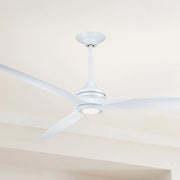Spitfire DC Matte White 72" Ceiling Fan Motor, Blades Sold Separately