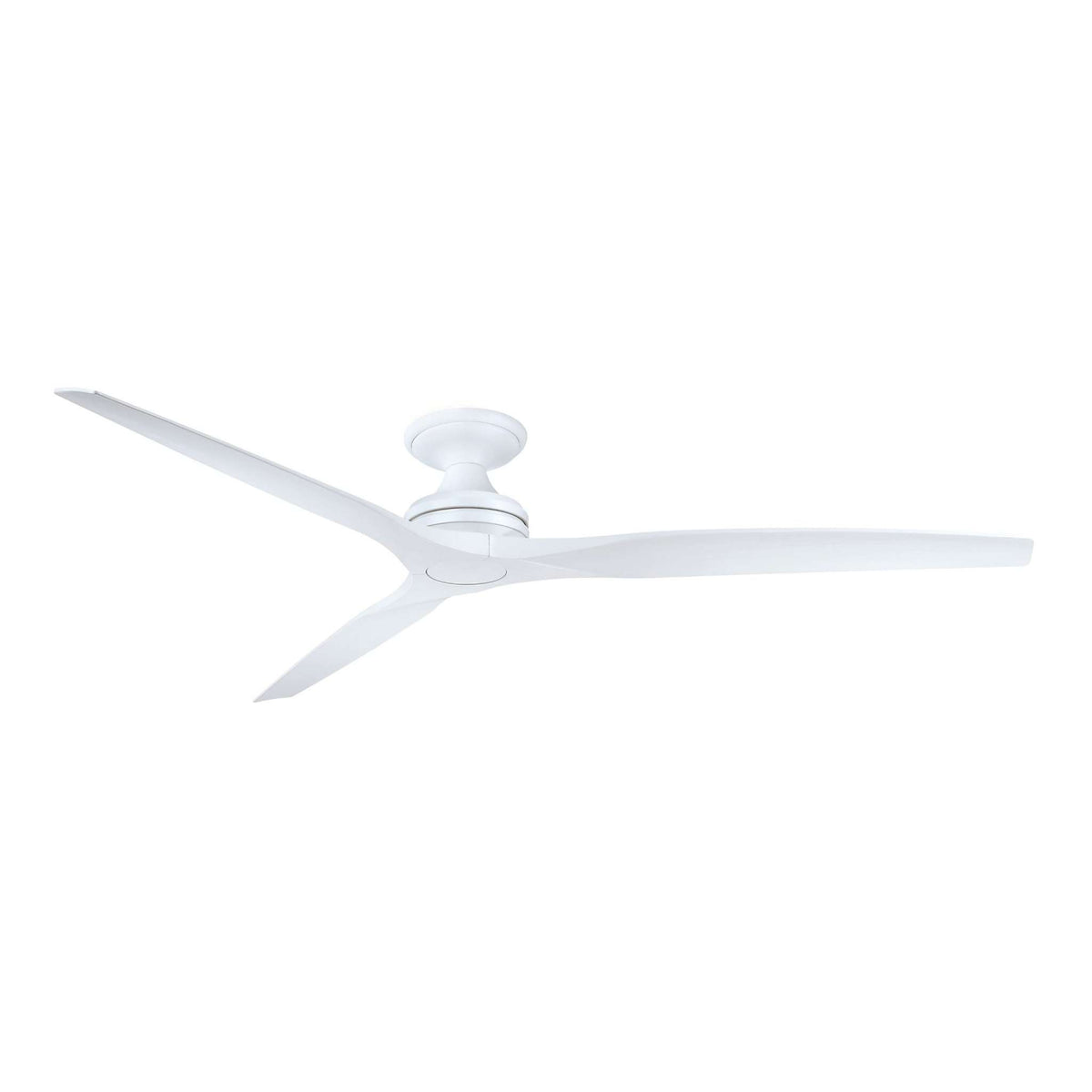 Fanimation Spitfire 72 in DC Ceiling Fan Motor Matte White - Blades Sold Separately