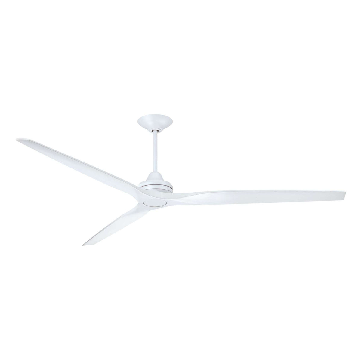 Fanimation Spitfire 84 in DC Ceiling Fan Motor Matte White - Blades Sold Separately