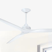 Spitfire DC Matte White 84" Ceiling Fan Motor, Blades Sold Separately