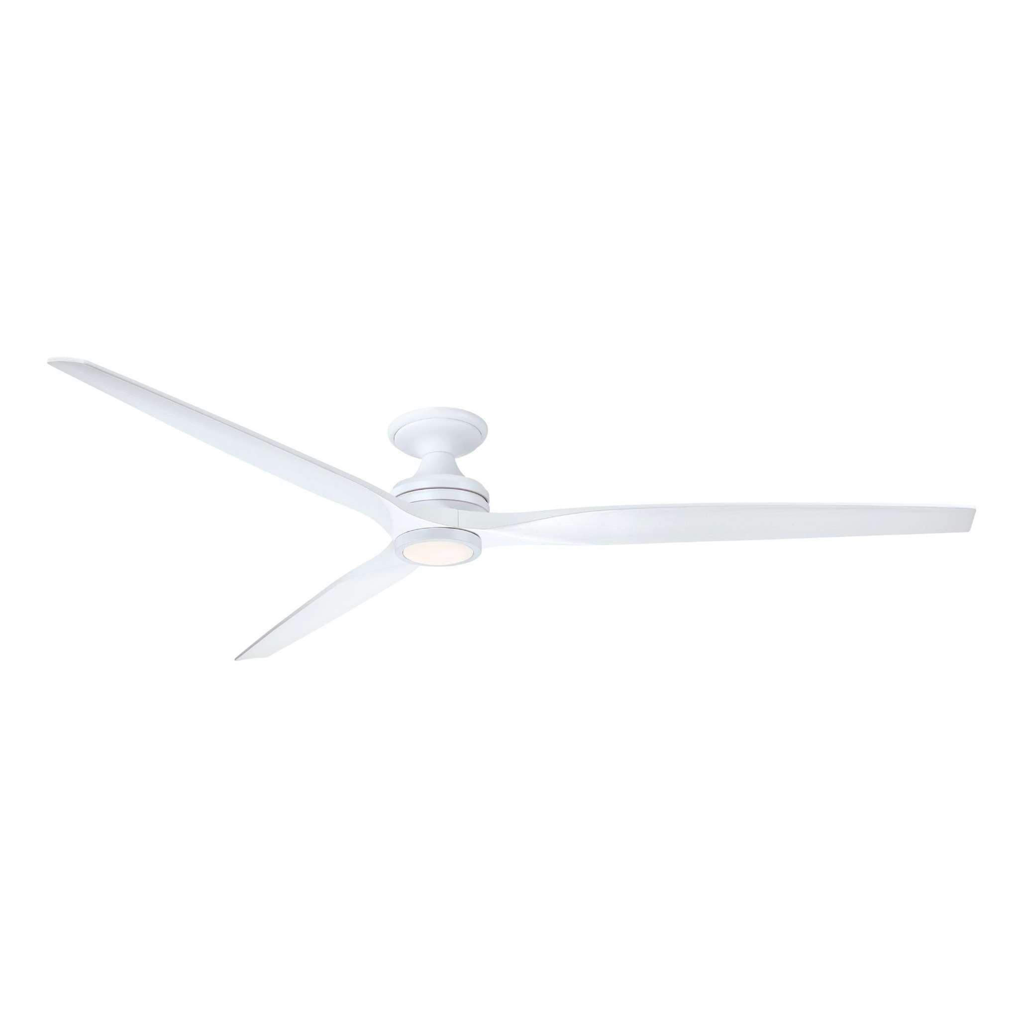 Fanimation Spitfire 84 in DC Ceiling Fan Motor Matte White - Blades Sold Separately