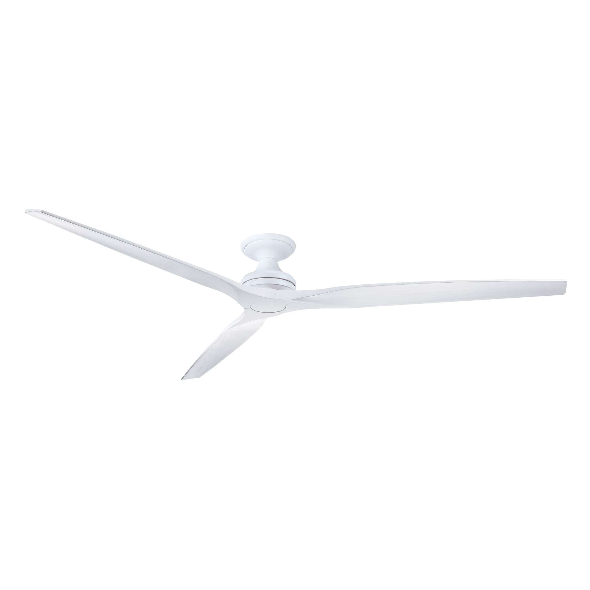 Fanimation Spitfire 84 in DC Ceiling Fan Motor Matte White - Blades Sold Separately
