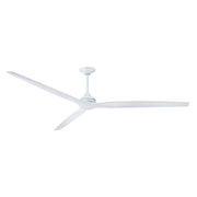 Spitfire DC Matte White 96" Ceiling Fan Motor, Blades Sold Separately