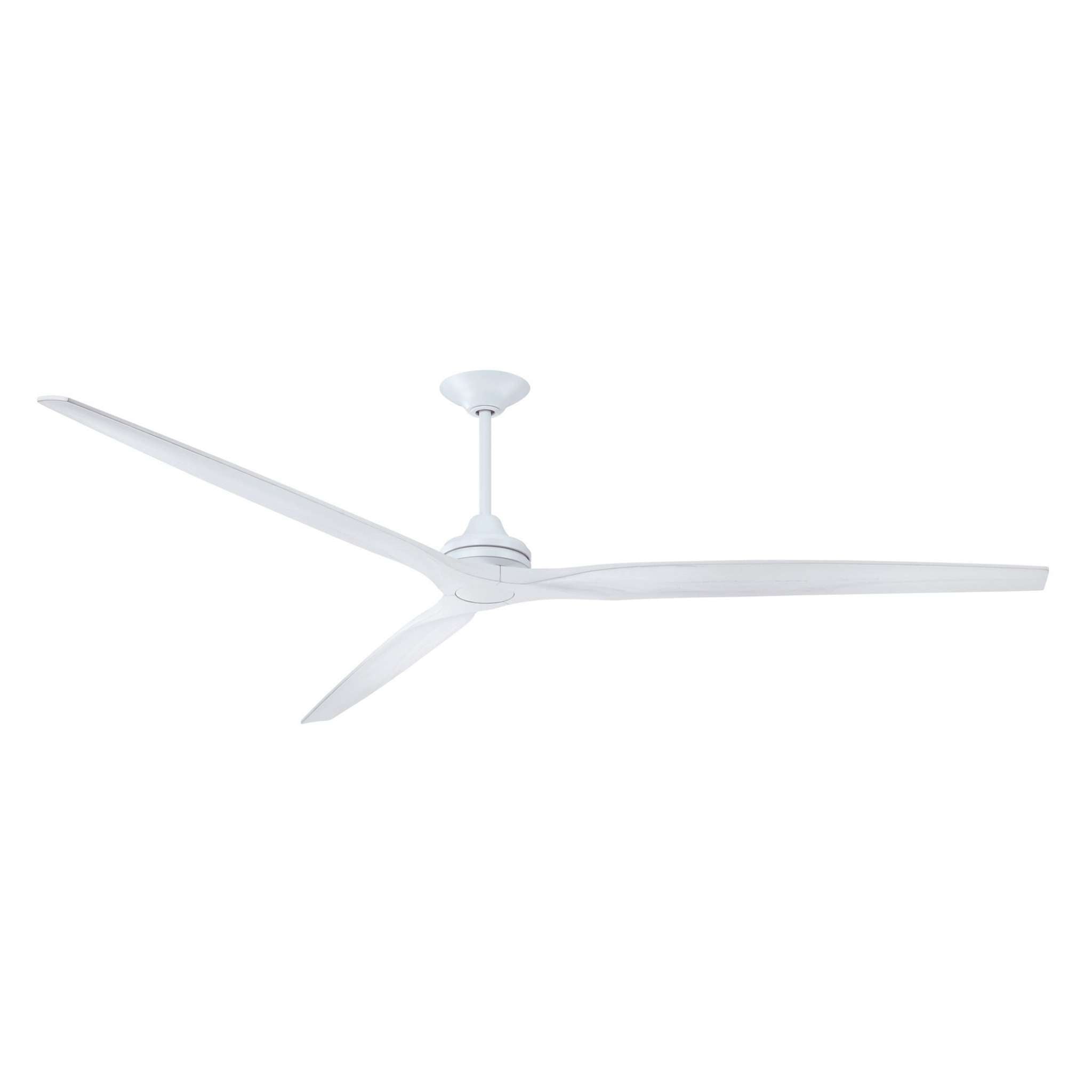 Fanimation Spitfire 96 in DC Ceiling Fan Motor Matte White - Blades Sold Separately
