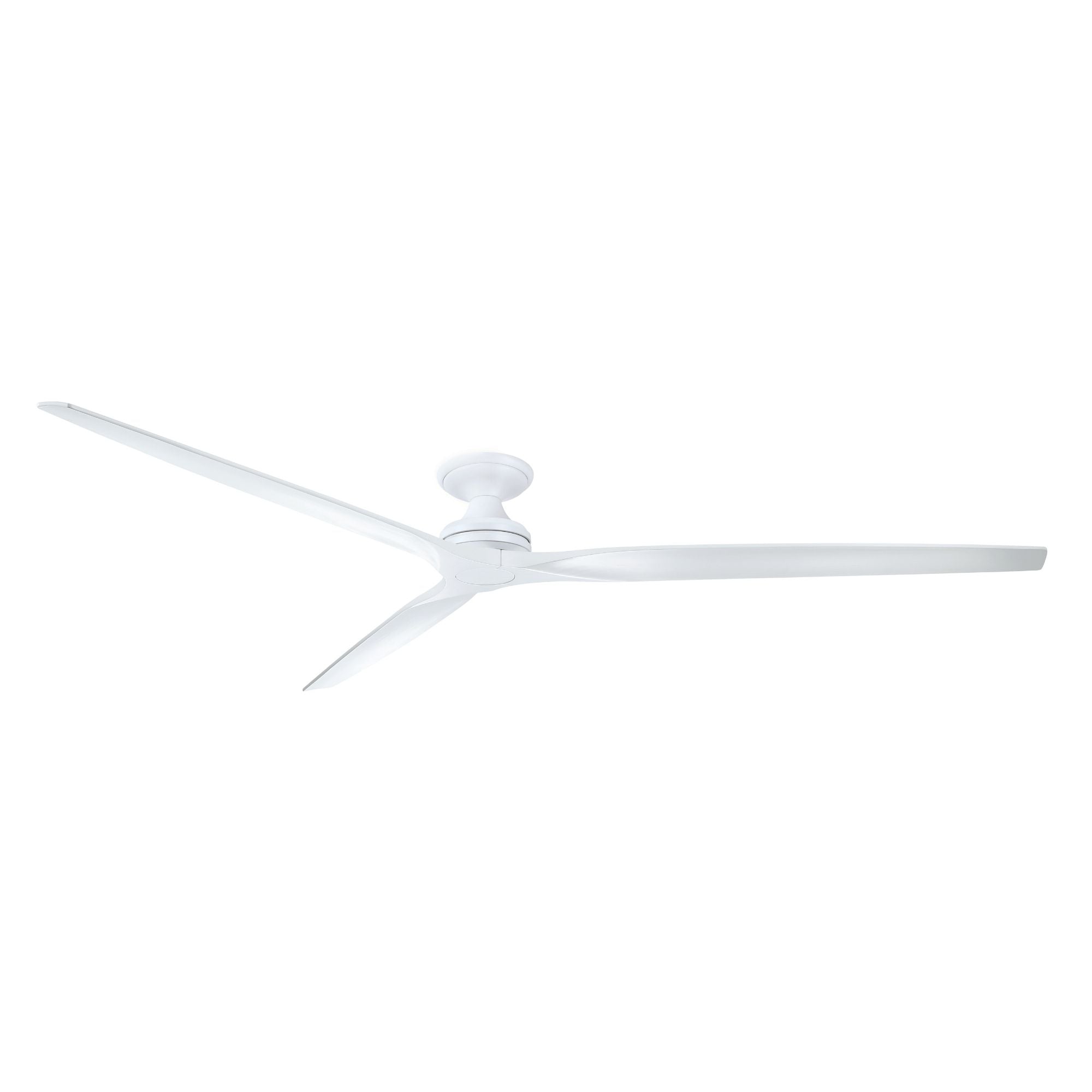 Spitfire DC Matte White 96" Ceiling Fan Motor, Blades Sold Separately