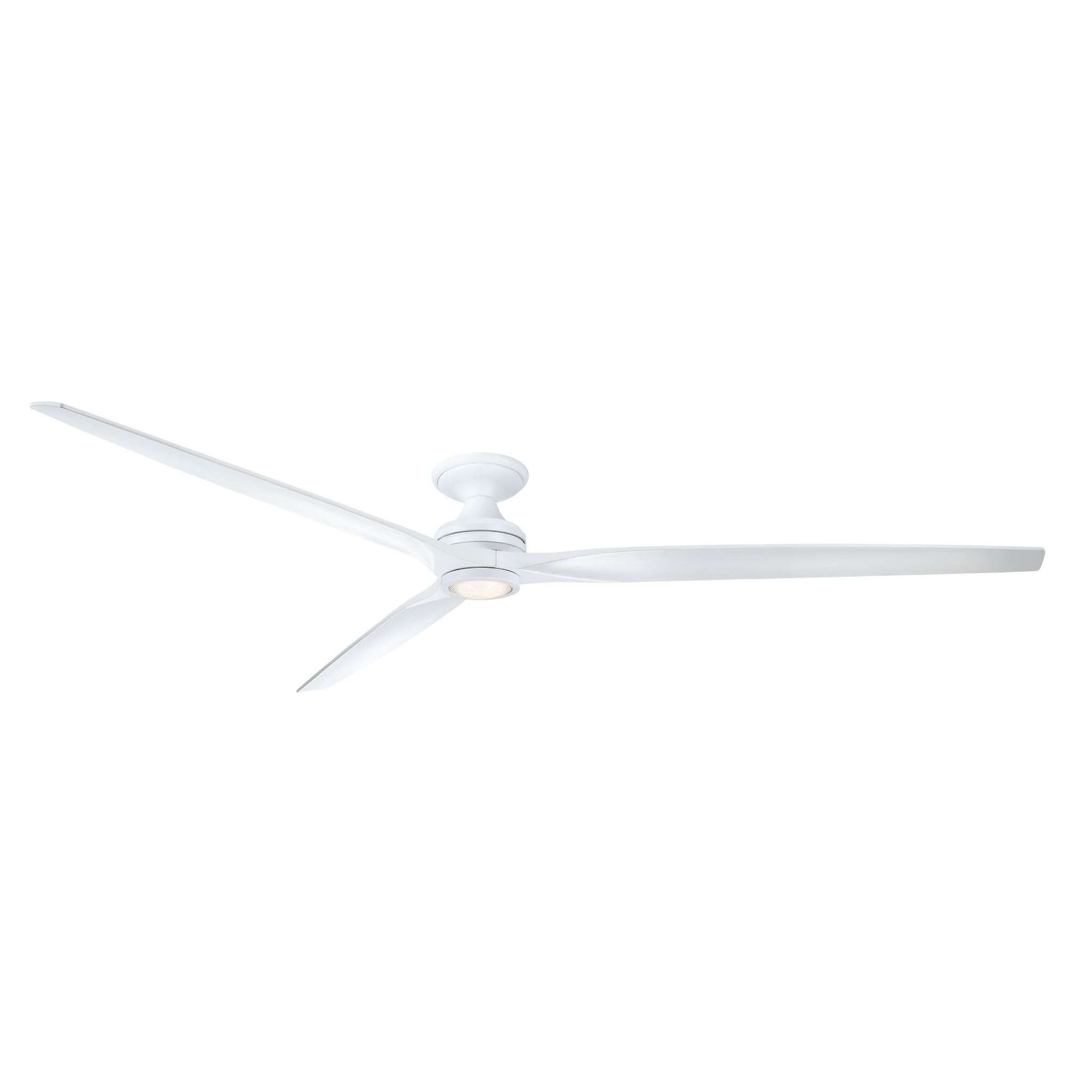 Fanimation Spitfire 96 in DC Ceiling Fan Motor Matte White - Blades Sold Separately