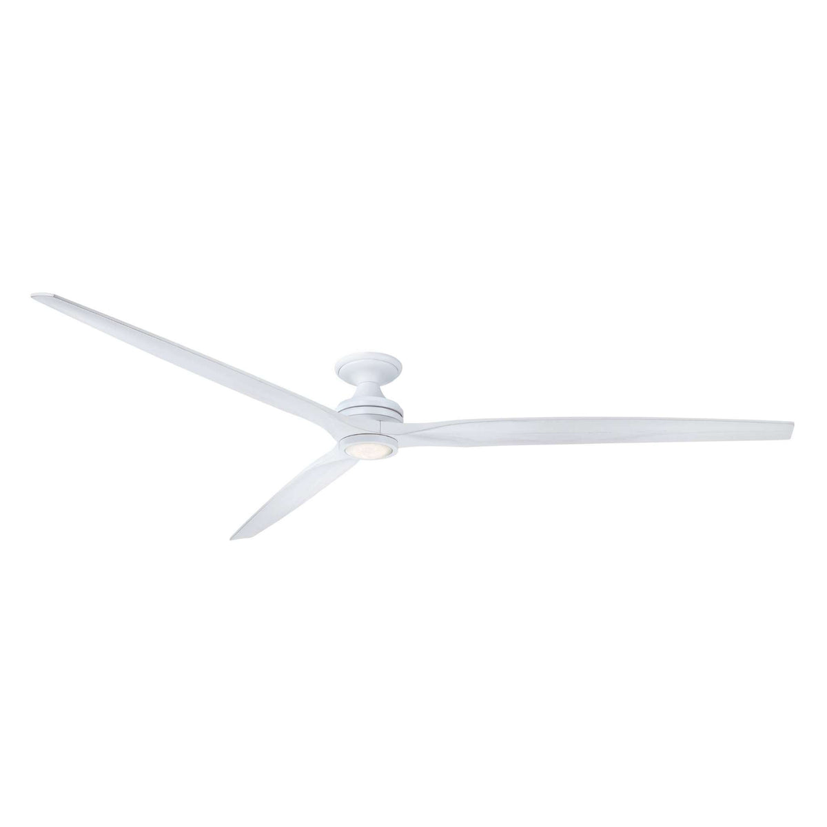 Fanimation Spitfire 96 in DC Ceiling Fan Motor Matte White - Blades Sold Separately