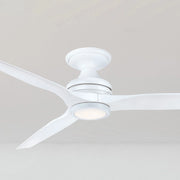 Spitfire DC Matte White 64" Ceiling Fan Motor, Blades Sold Separately