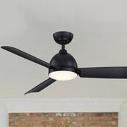 Starboard 52" Black Marine Grade Ceiling fan with LED Light Kit