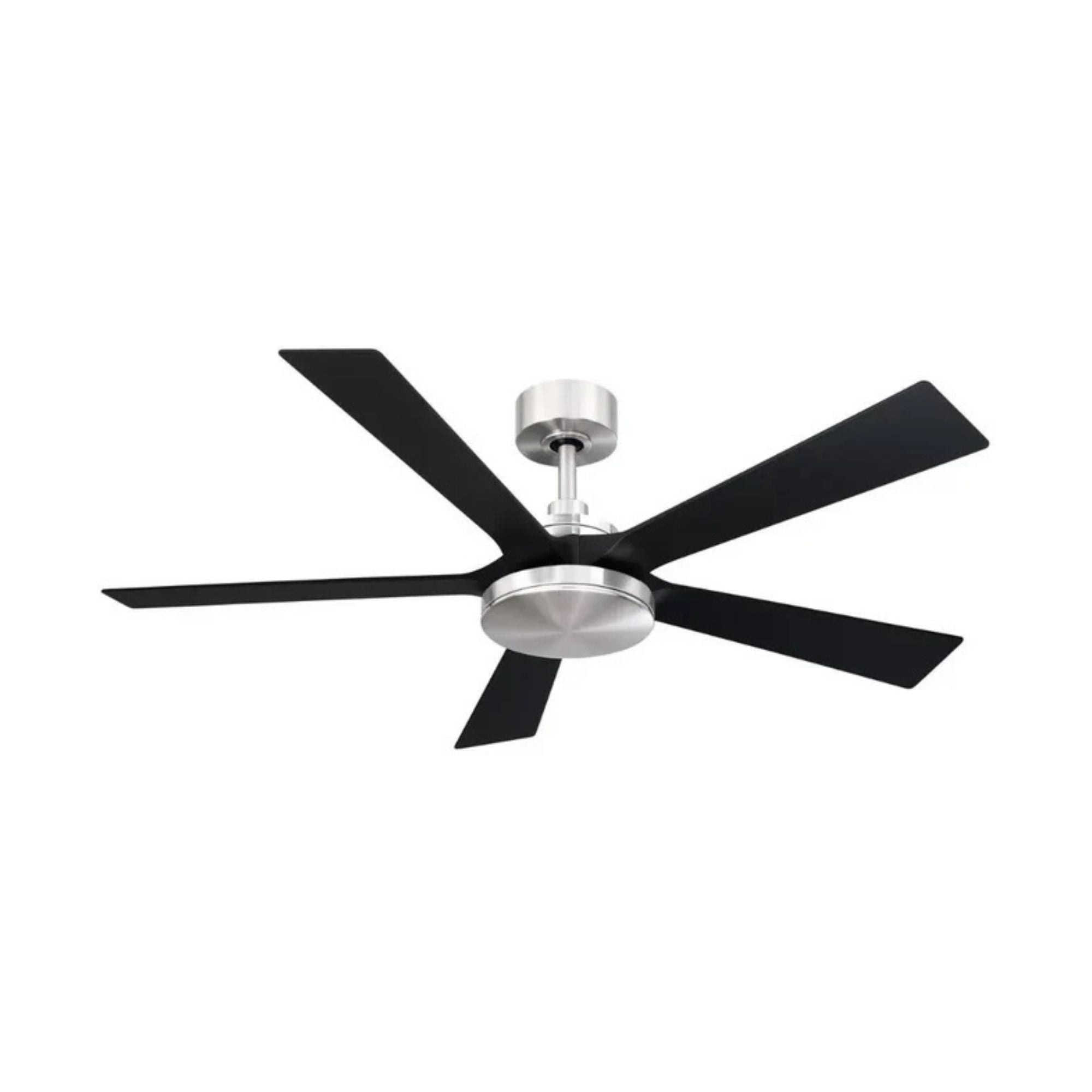 TorchAire 52" Nickel Ceiling Fan with LED CCT Select Light Kit
