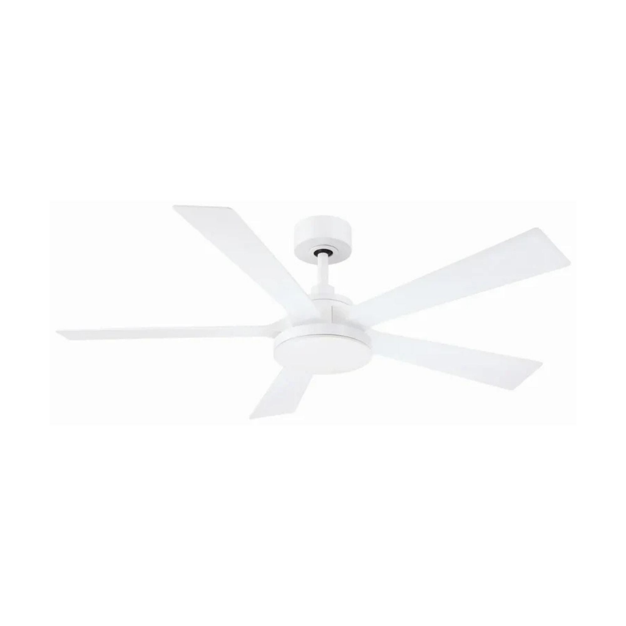 TorchAire 52" White Ceiling Fan with LED CCT Select Light Kit