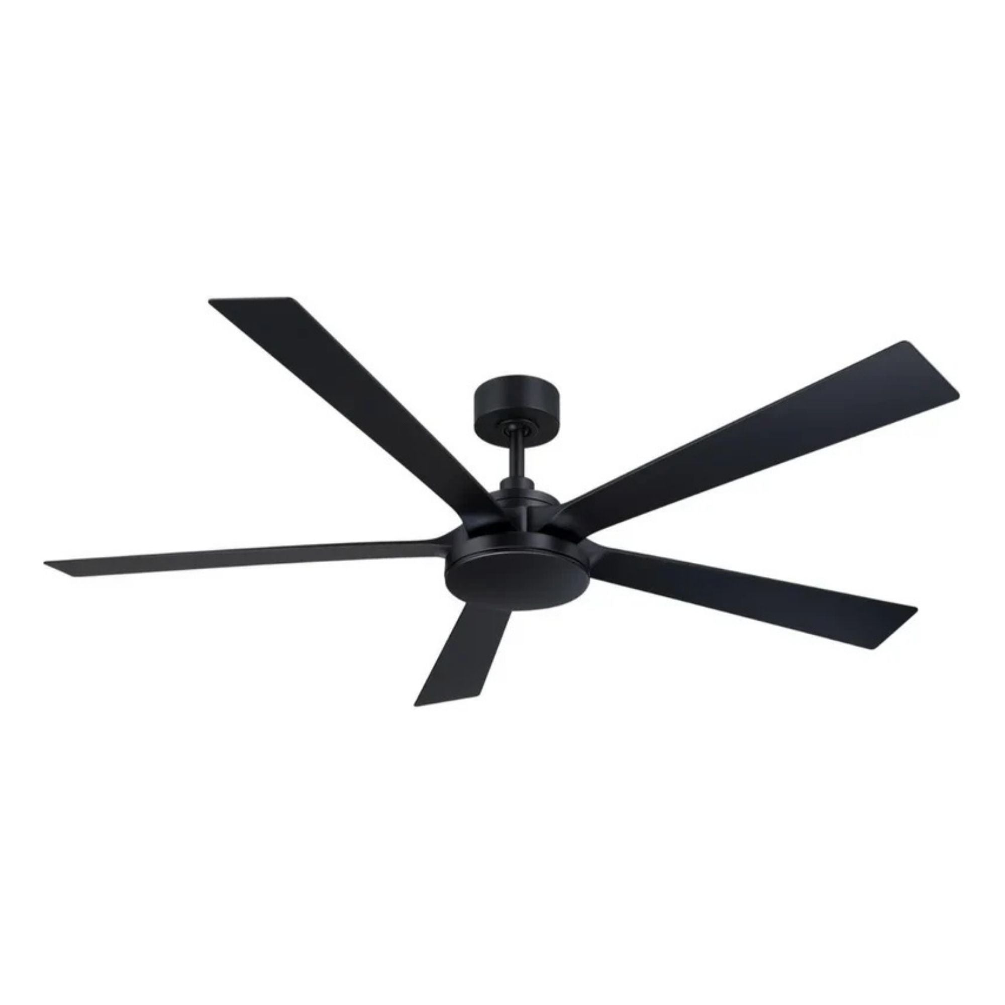 TorchAire 64" Black Ceiling Fan with LED CCT Select Light Kit