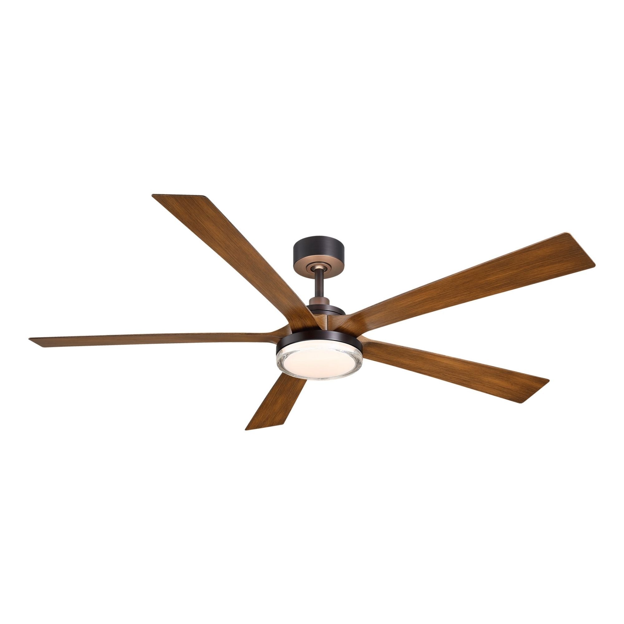 TorchAire 64" Bronze Ceiling Fan with LED CCT Select Light Kit