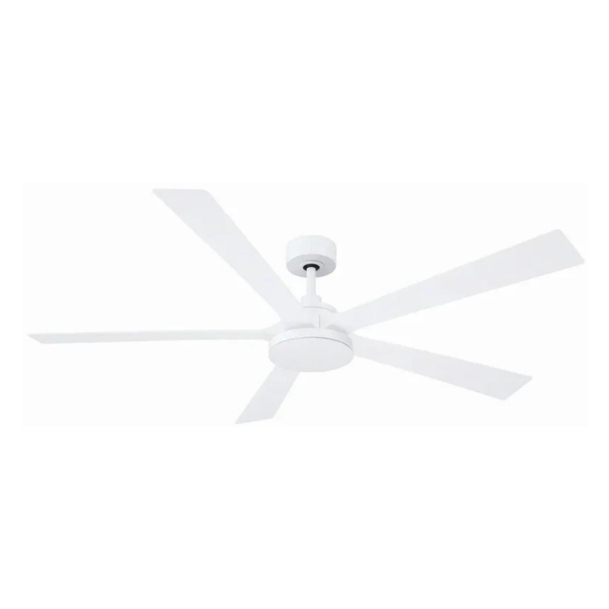 TorchAire 64" White Ceiling Fan with LED CCT Select Light Kit