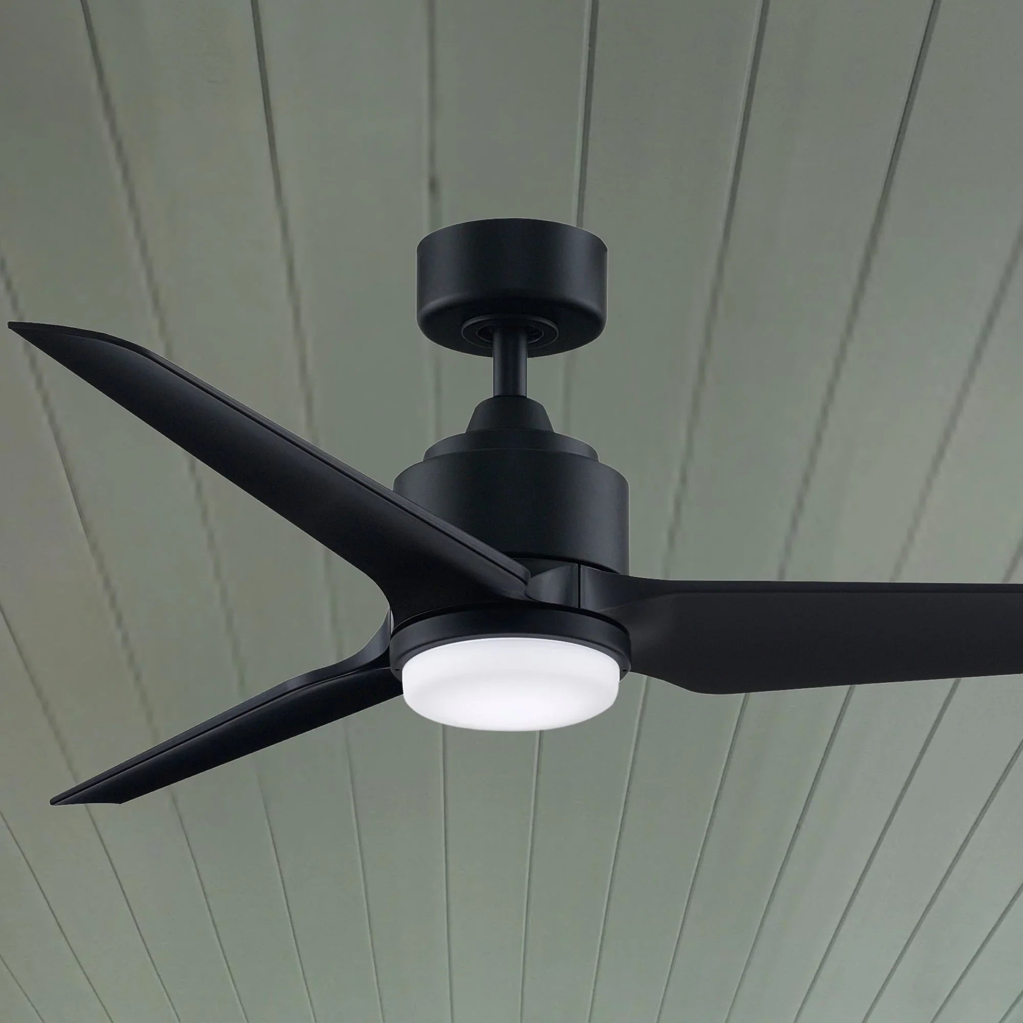 TriAire Custom Black 52" Marine Grade Motor, Blades Sold Separately