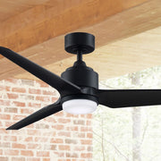 TriAire Custom Black 56" Marine Grade Motor, Blades Sold Separately